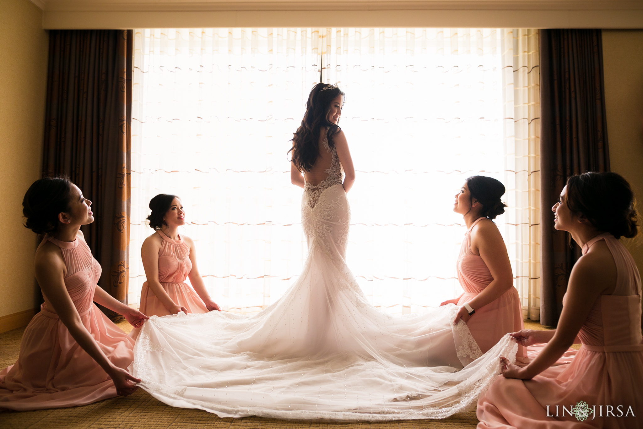 00 hilton costa mesa orange county bridesmaids wedding photography