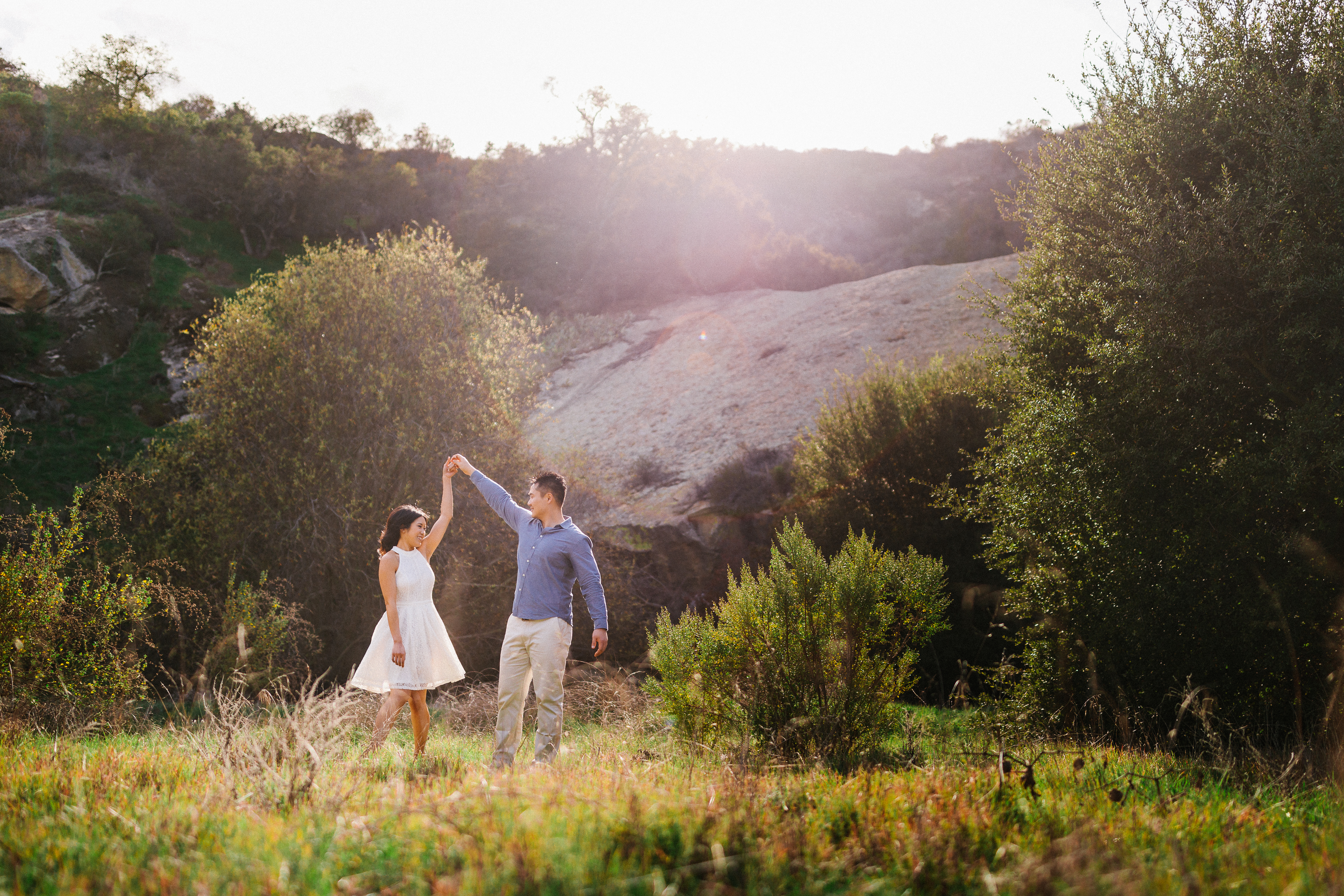 0023 MJ Willow Canyon Laguna Beach Engagement Photography