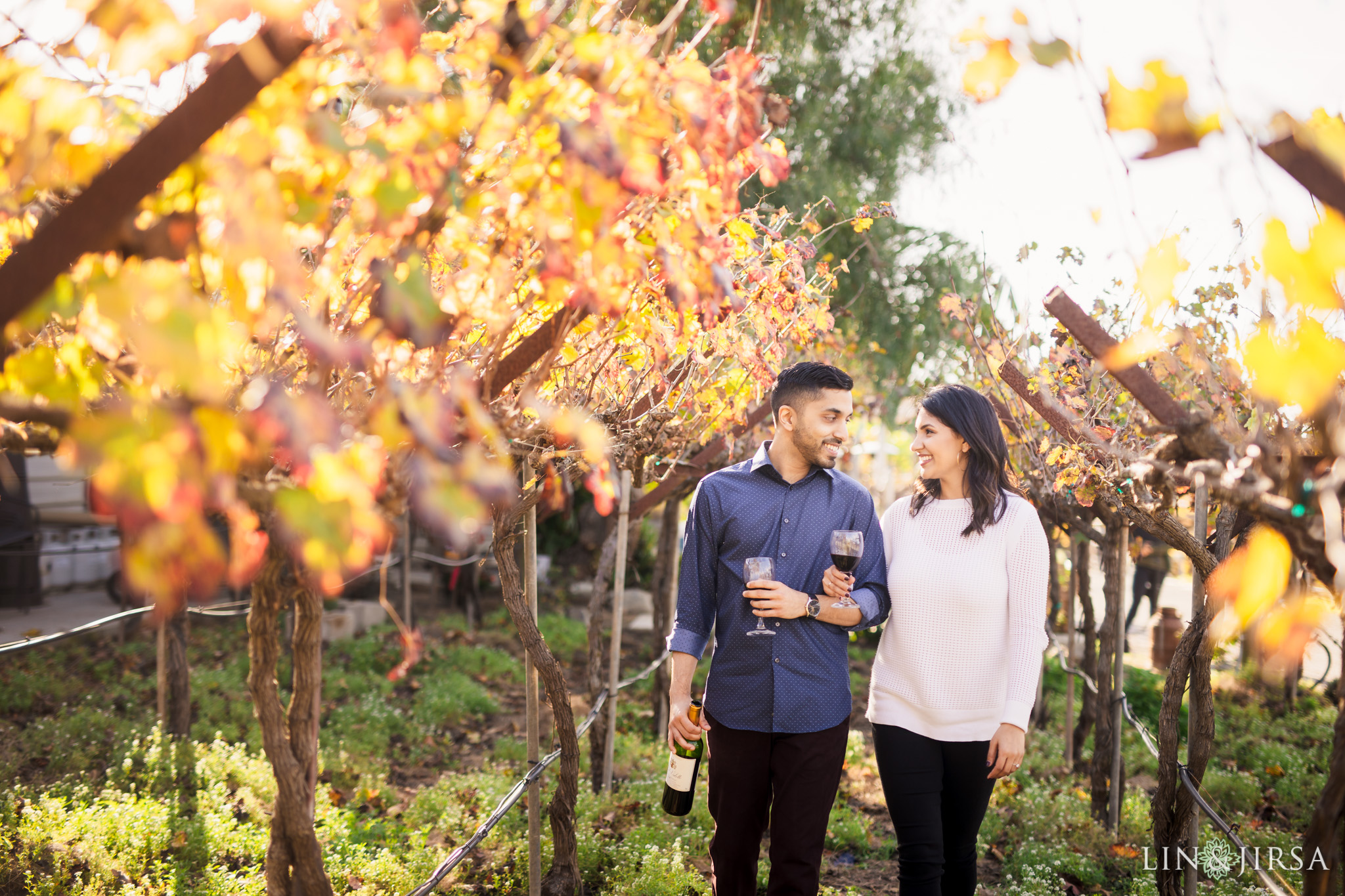 0026 AM Newport Beach Vineyards Quail Hill Engagement Photography