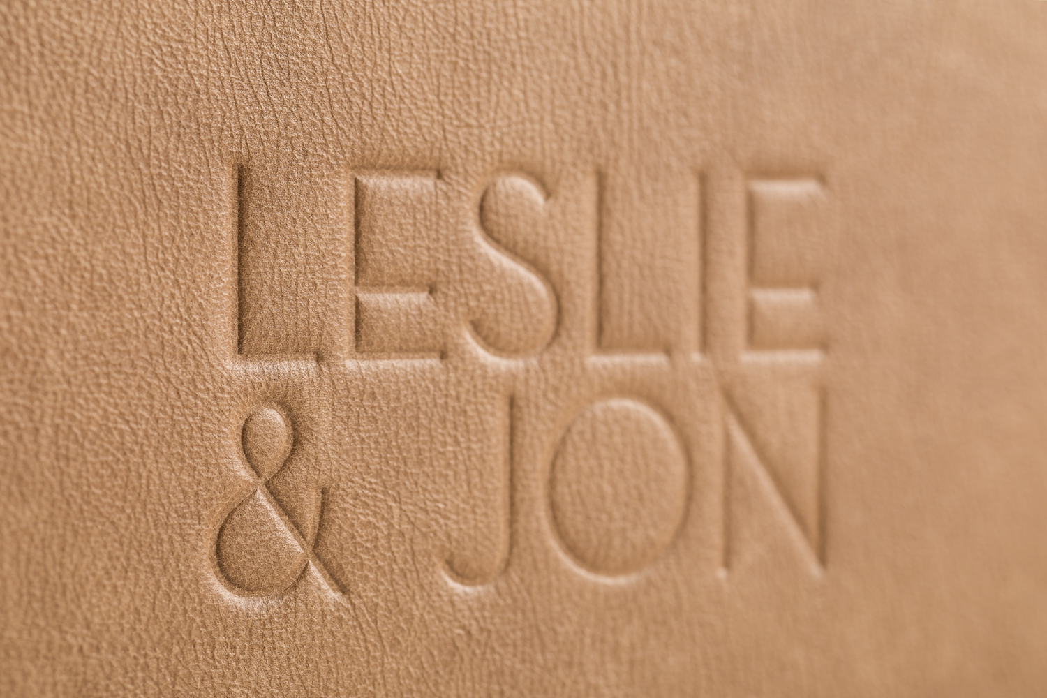 Lin&Jirsa Flush Mount Album Embossing