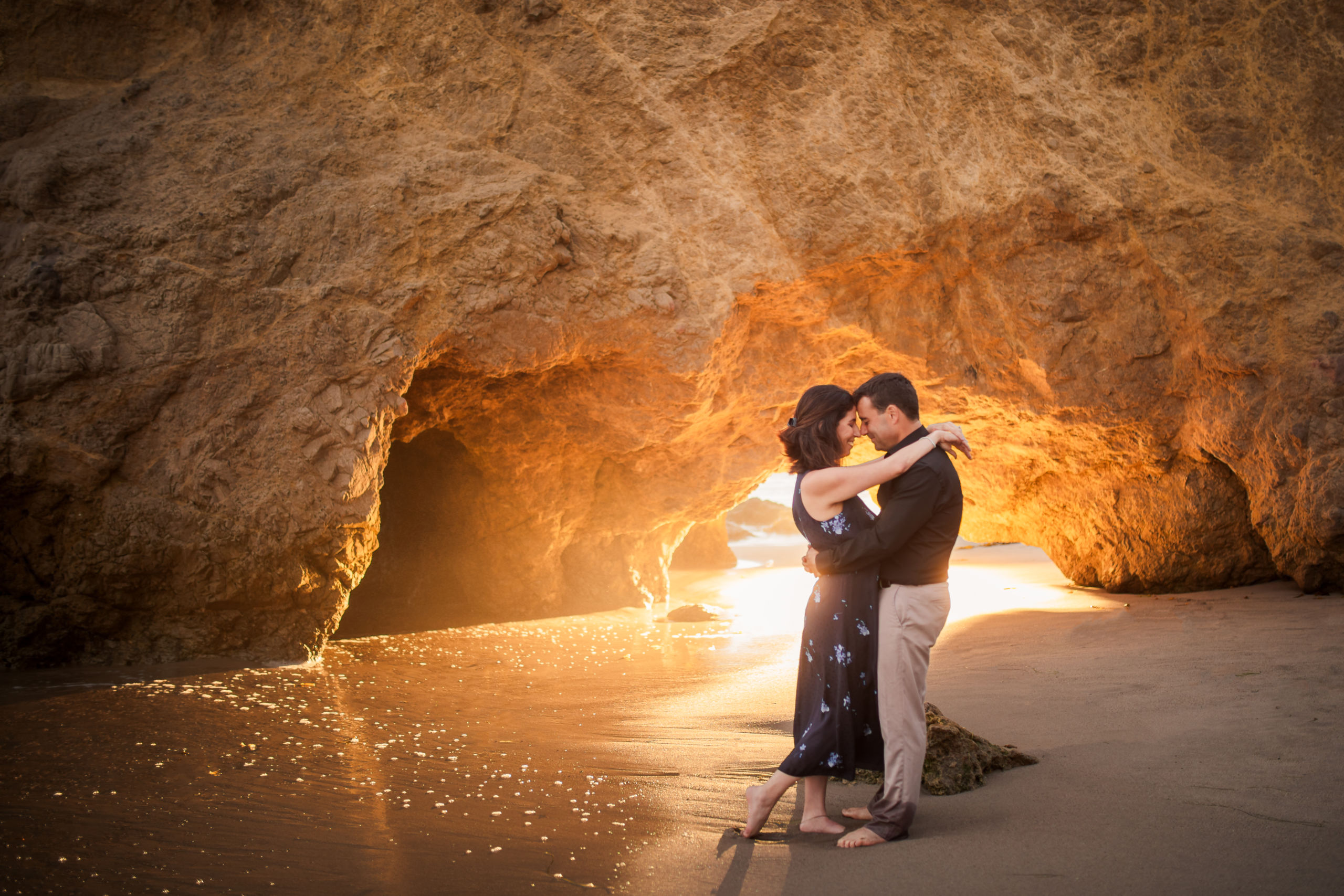 0057 NC El Matador State Beach Engagement Photography