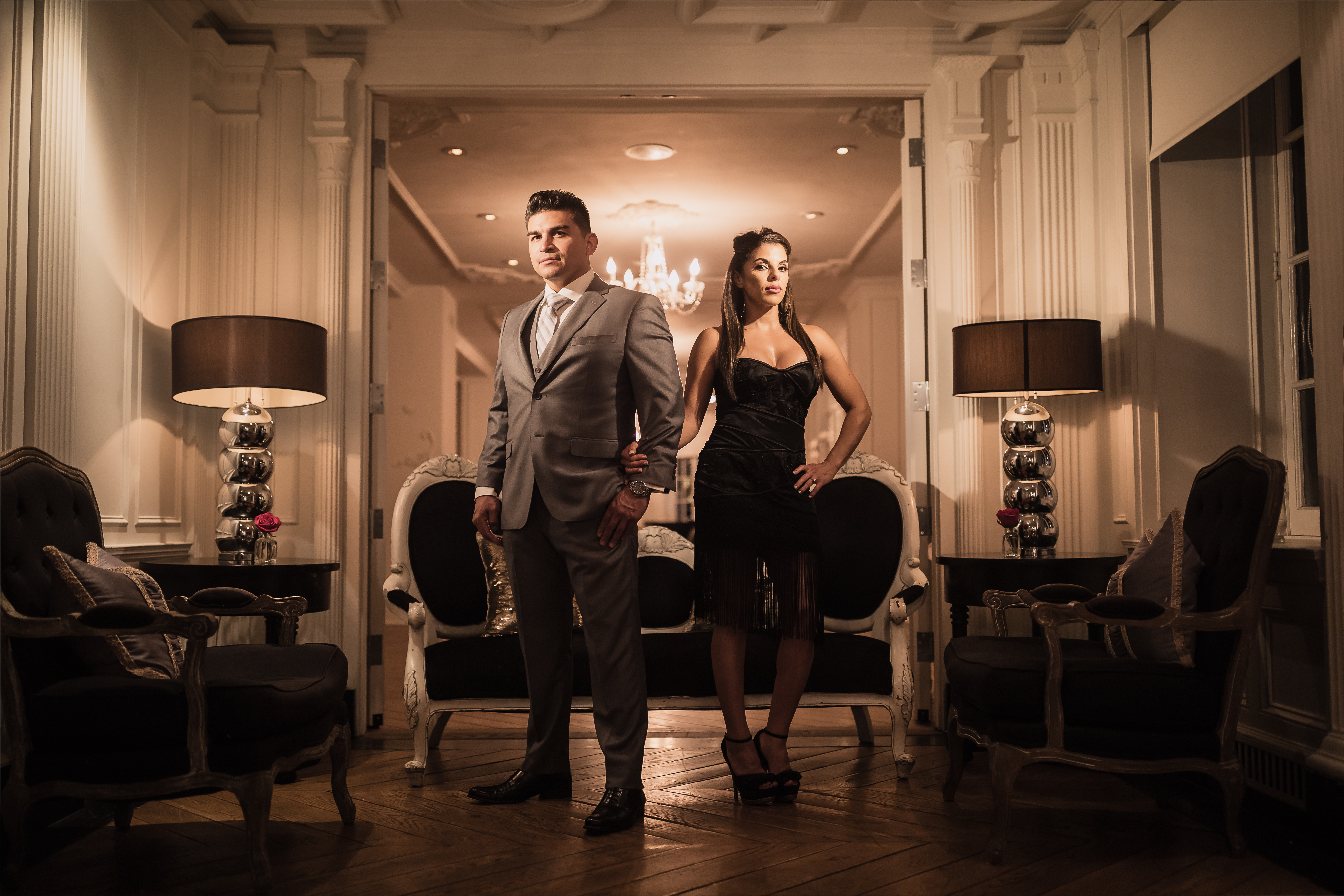 0066 DD Downtown Los Angeles Culver Hotel Engagement Photography