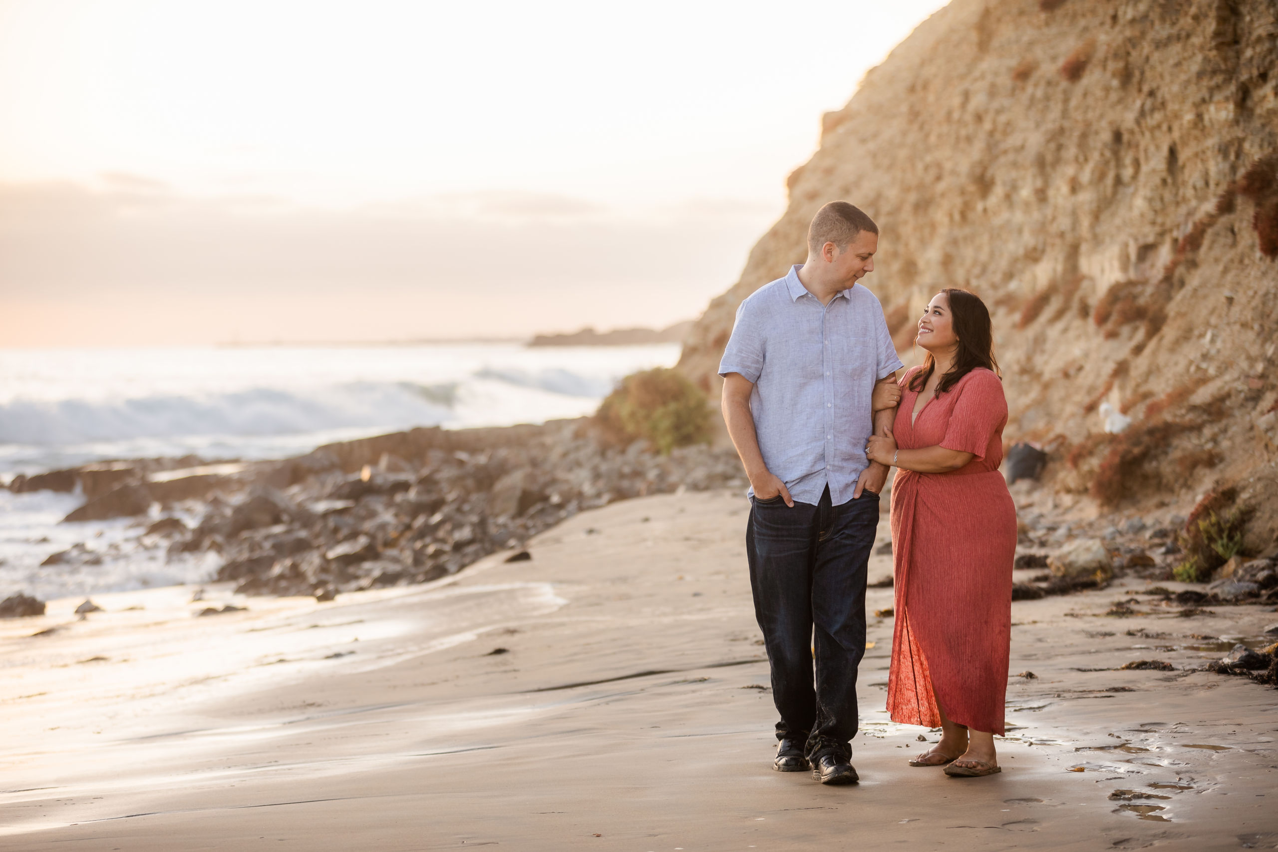 0071 AJ Crystal Cove State Park Orange County Engagement Photography