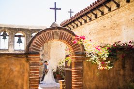 0313 MJ Mission Basilica San Juan Capistrano Wedding Photography