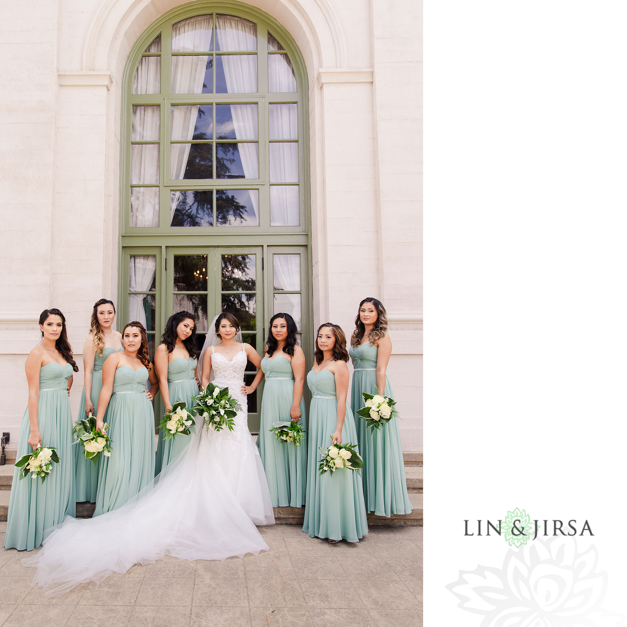 the ebell of los angeles wedding bridal party