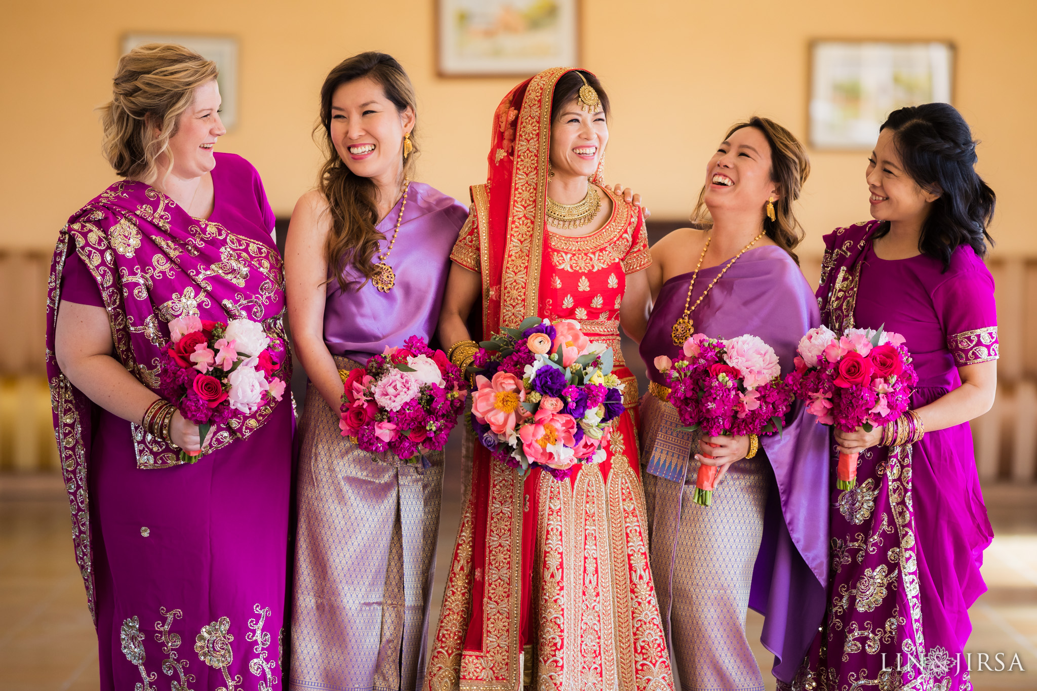 the ebell of los angeles indian wedding bride photography