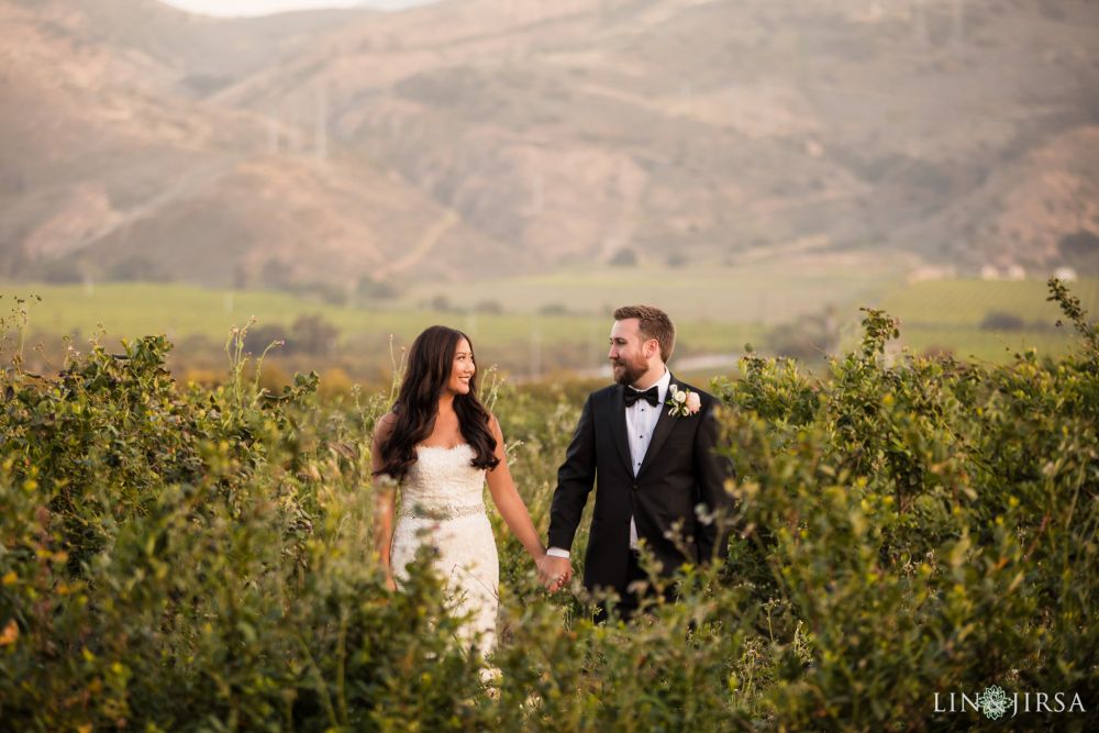Santa Barbara wedding photographer Gerry Ranch Camarillo farm orchard mountain views