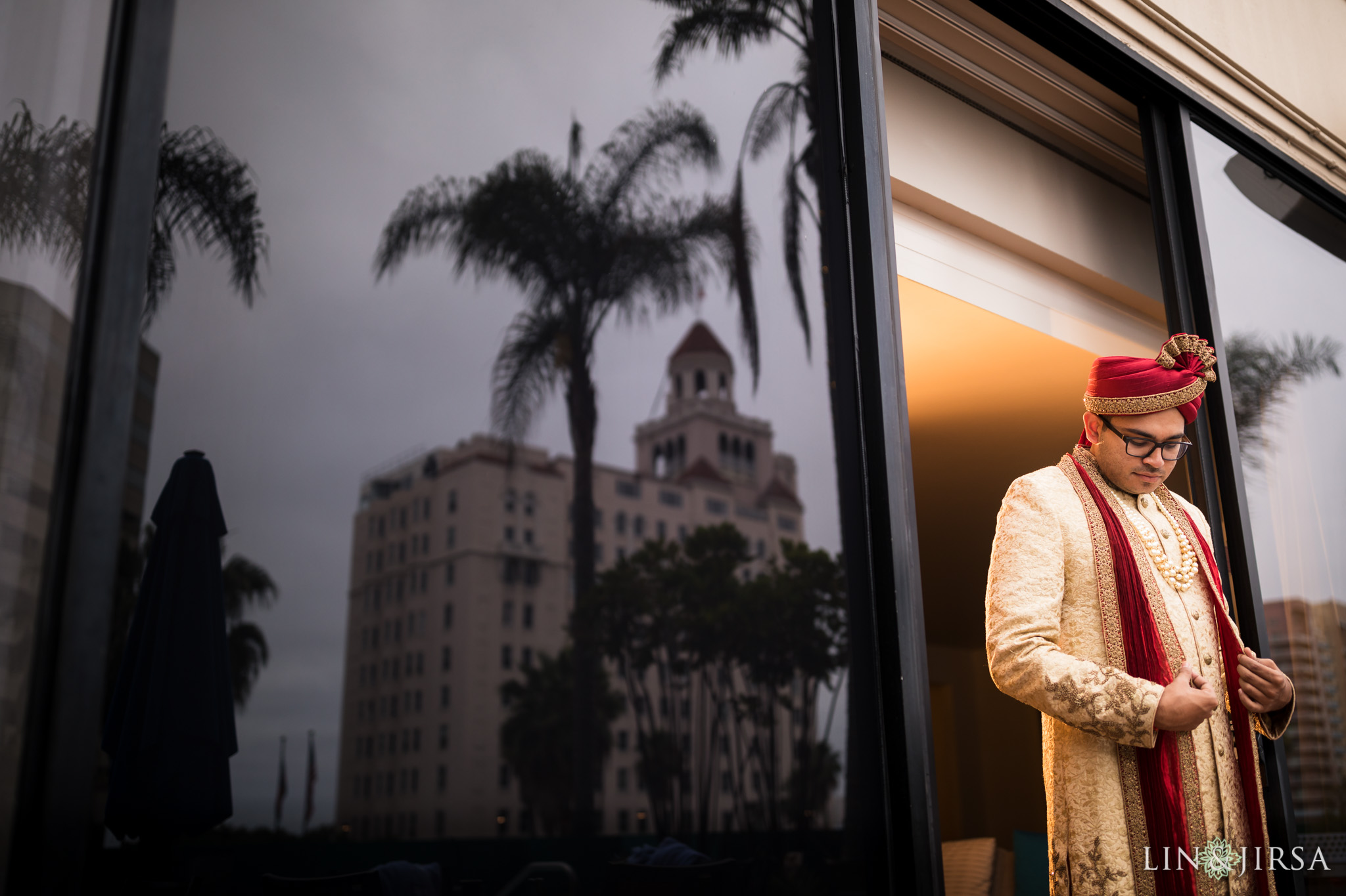 06 long beach performing arts center indian groom wedding photography