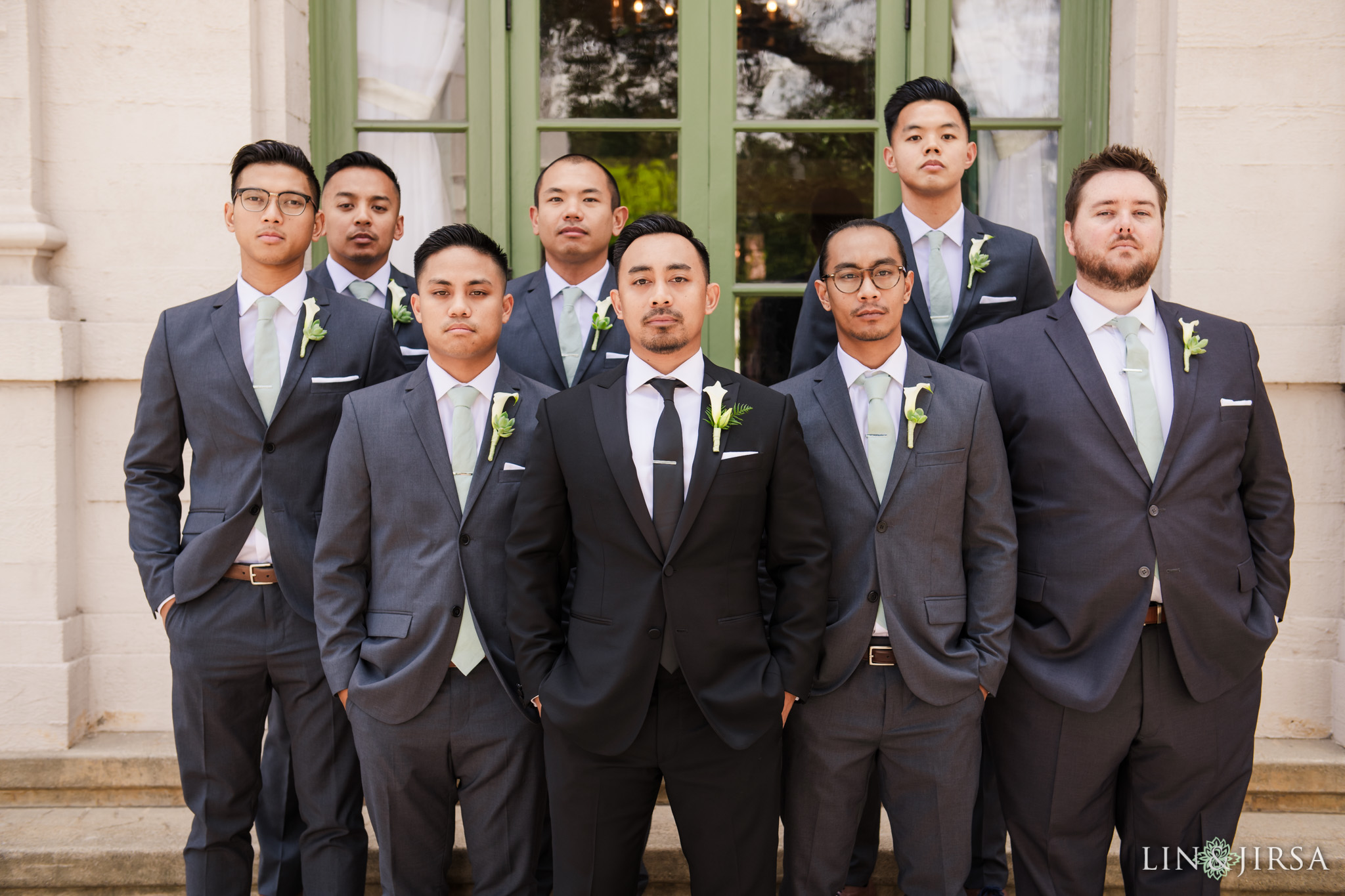 the ebell of los angeles wedding groomsmen