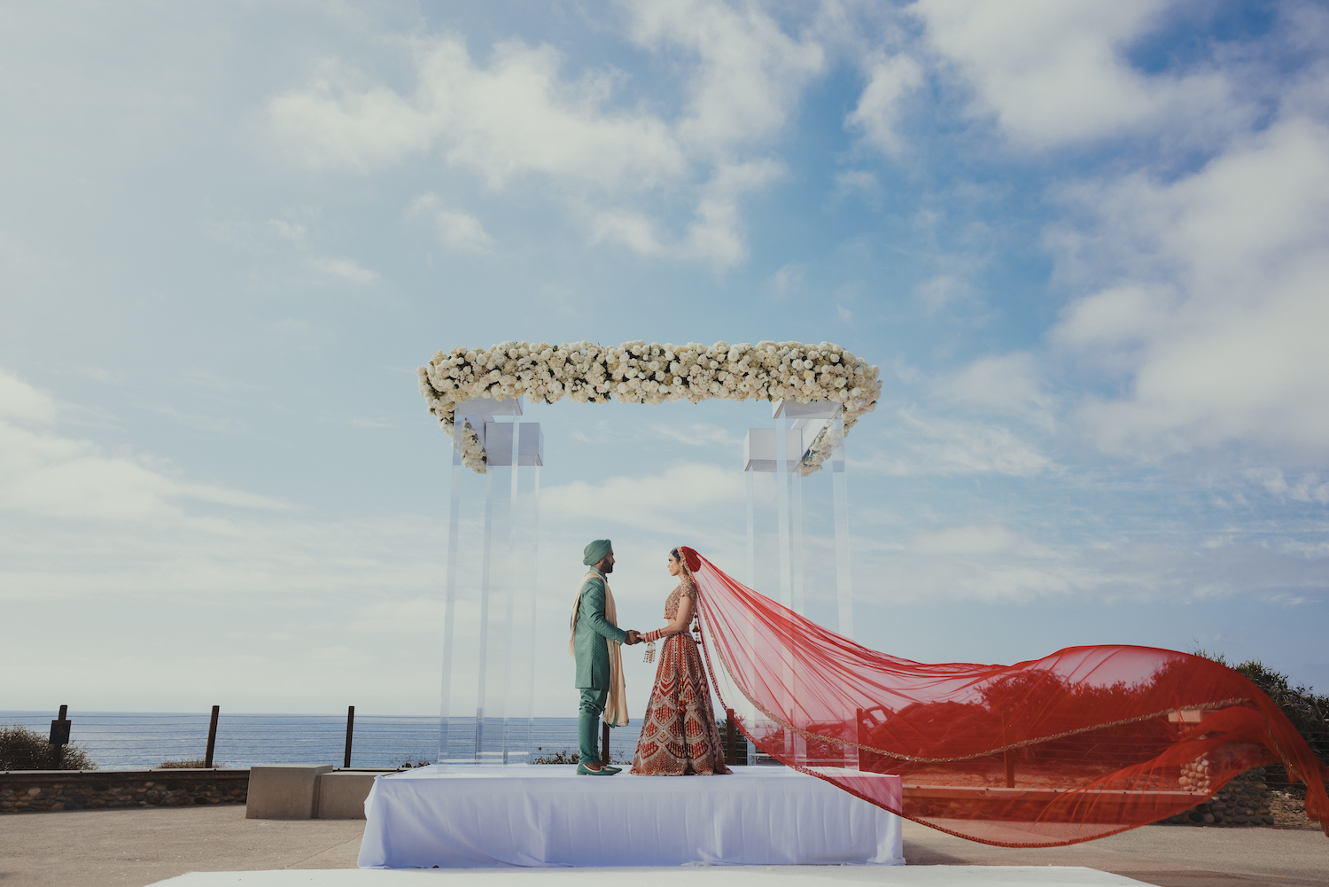 0694 JR Alila Marea Beach Resort Encinitas California Sikh Wedding Photography