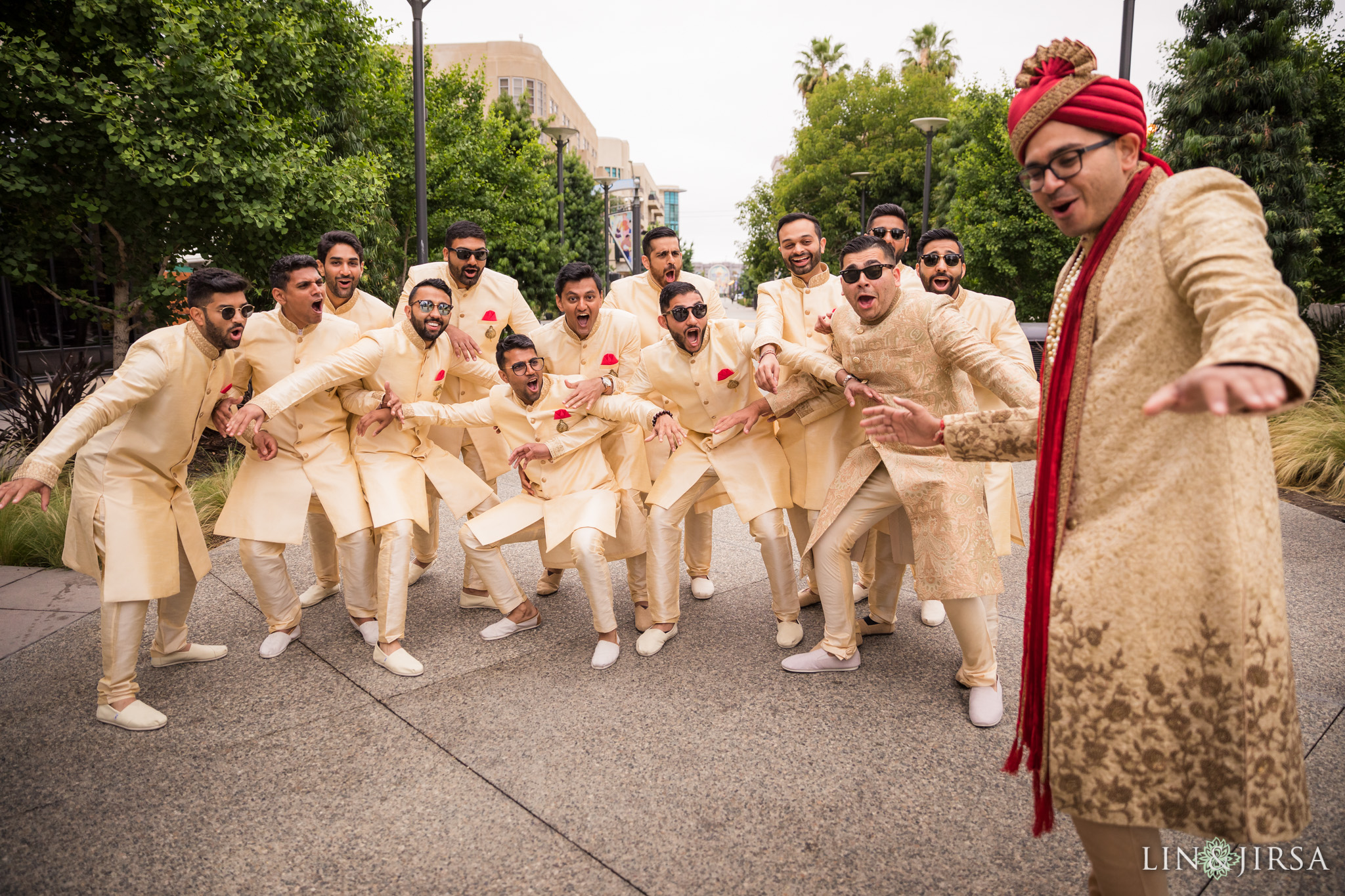 07 long beach performing arts center indian wedding baraat photography