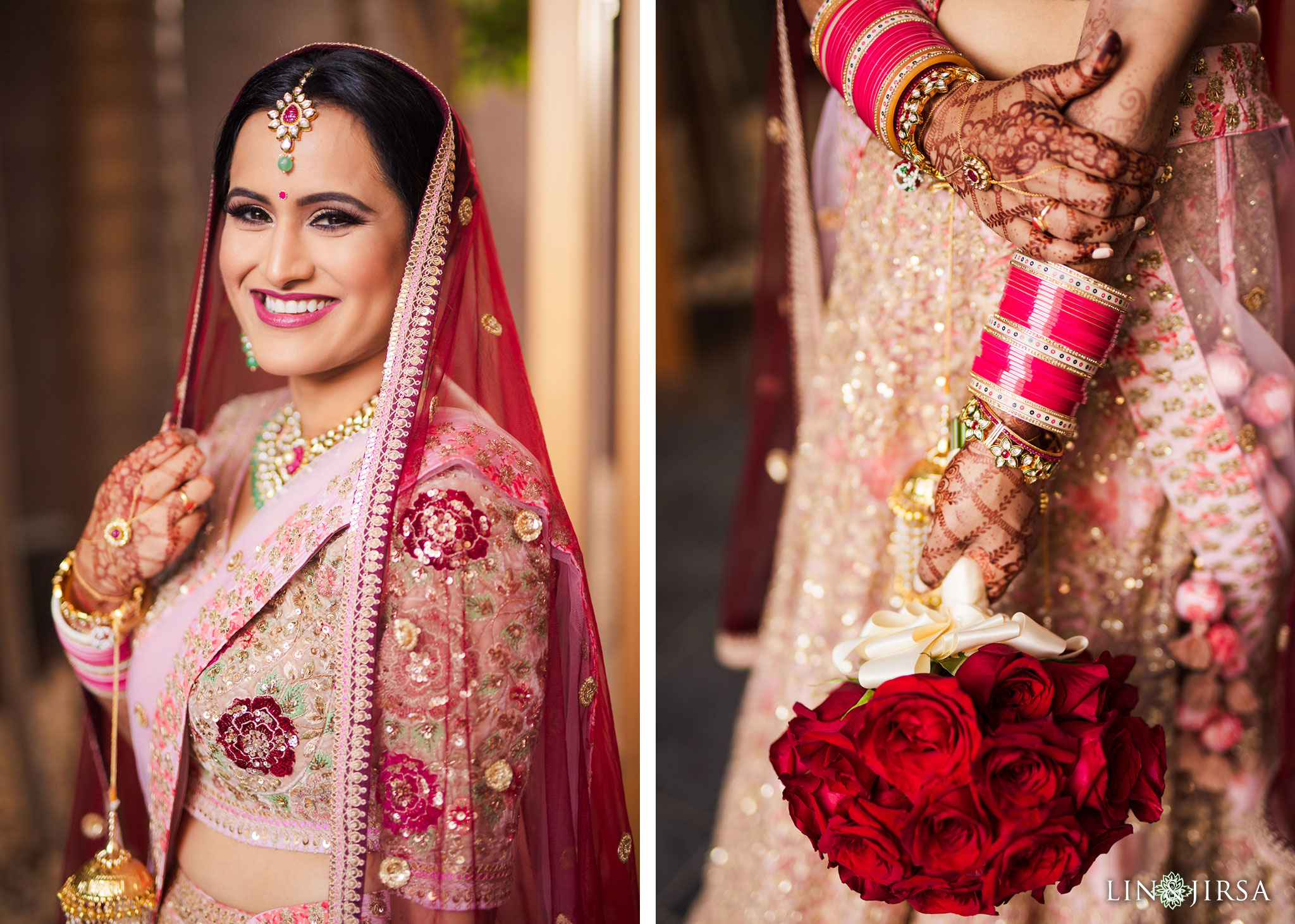 07 marina del rey marriott indian bride wedding photography