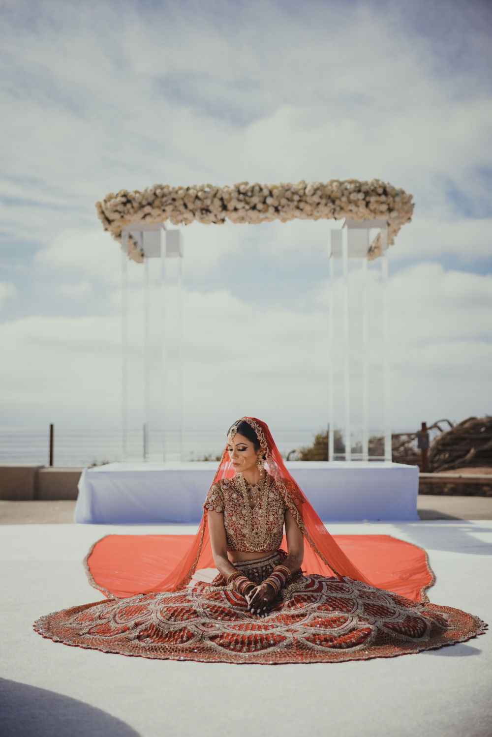 0732 JR Alila Marea Beach Resort Encinitas California Sikh Wedding Photography