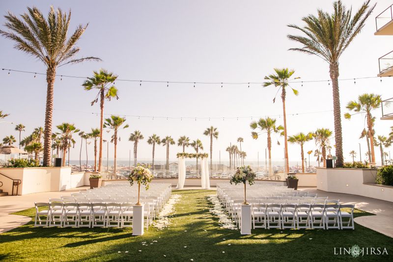 Wedding photography at Hilton Waterfront Beach Resort Huntington Beach