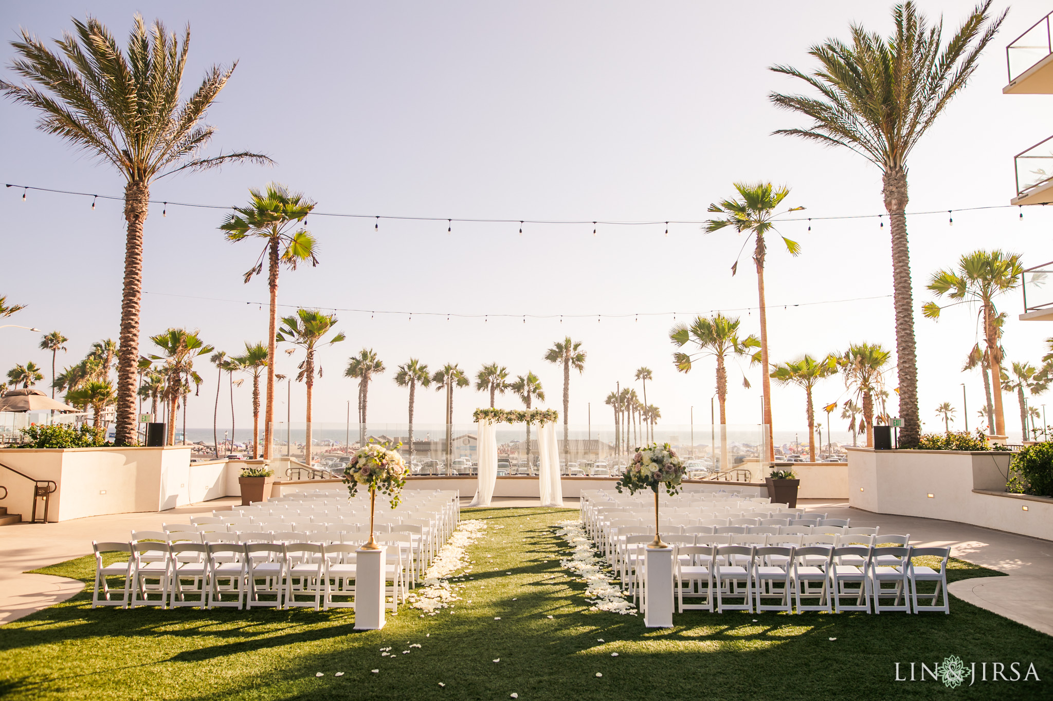 Hilton Waterfront Beach Resort Huntington Beach Wedding