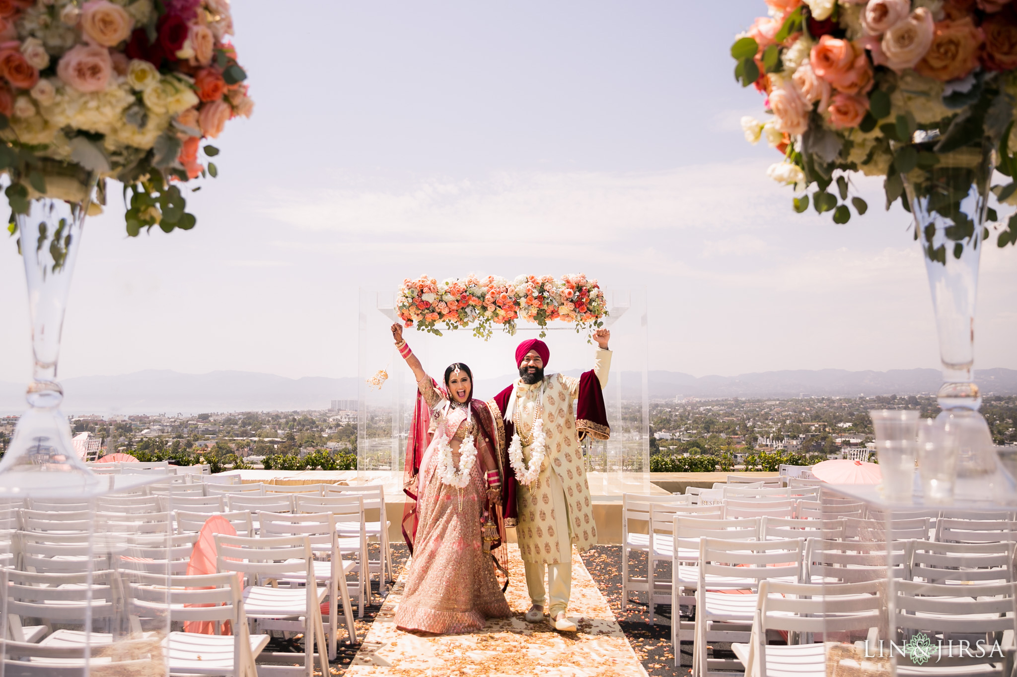 13 marina del rey marriott indian punjabi wedding photography