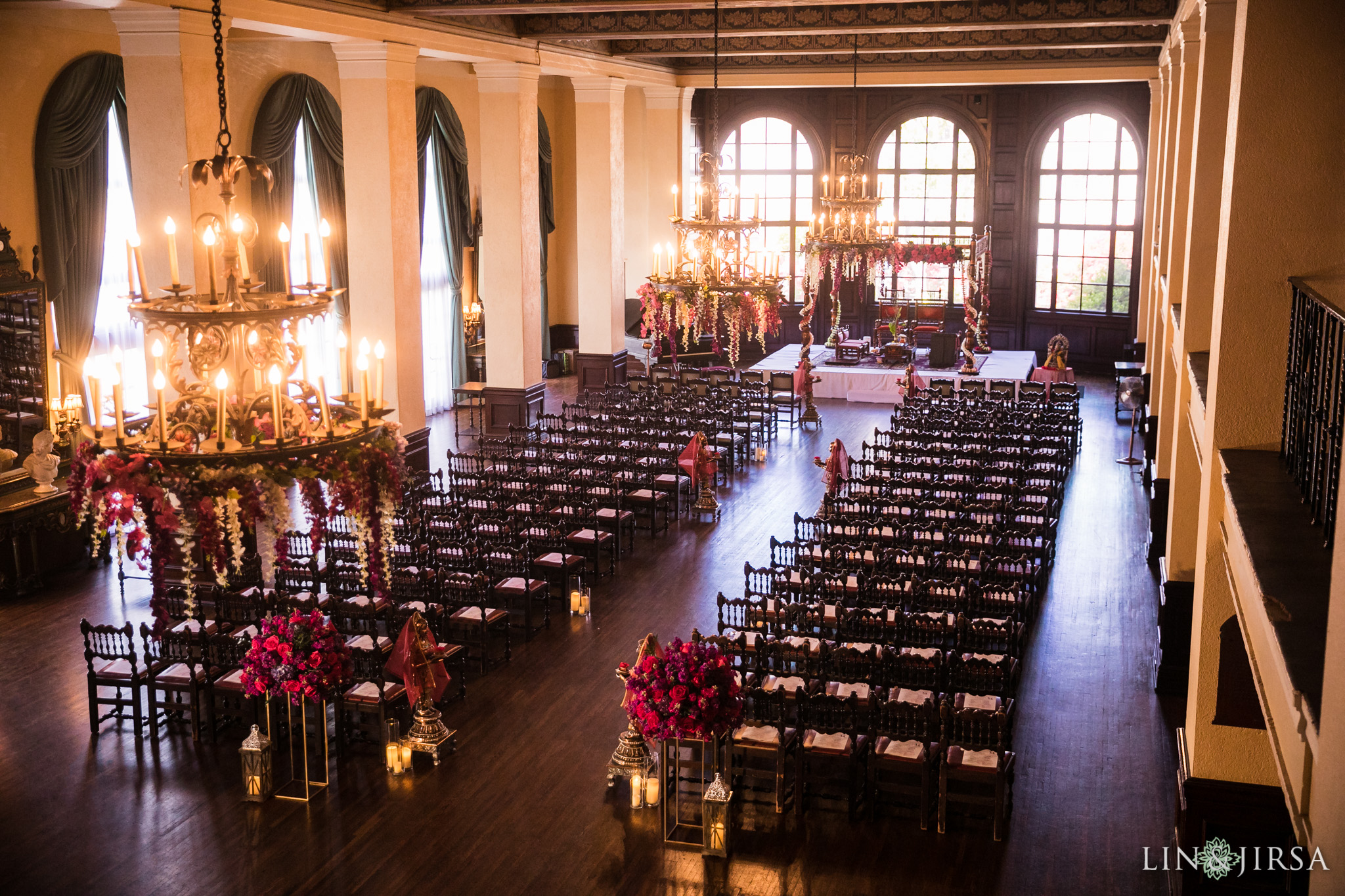 the ebell of los angeles indian wedding ceremony photography