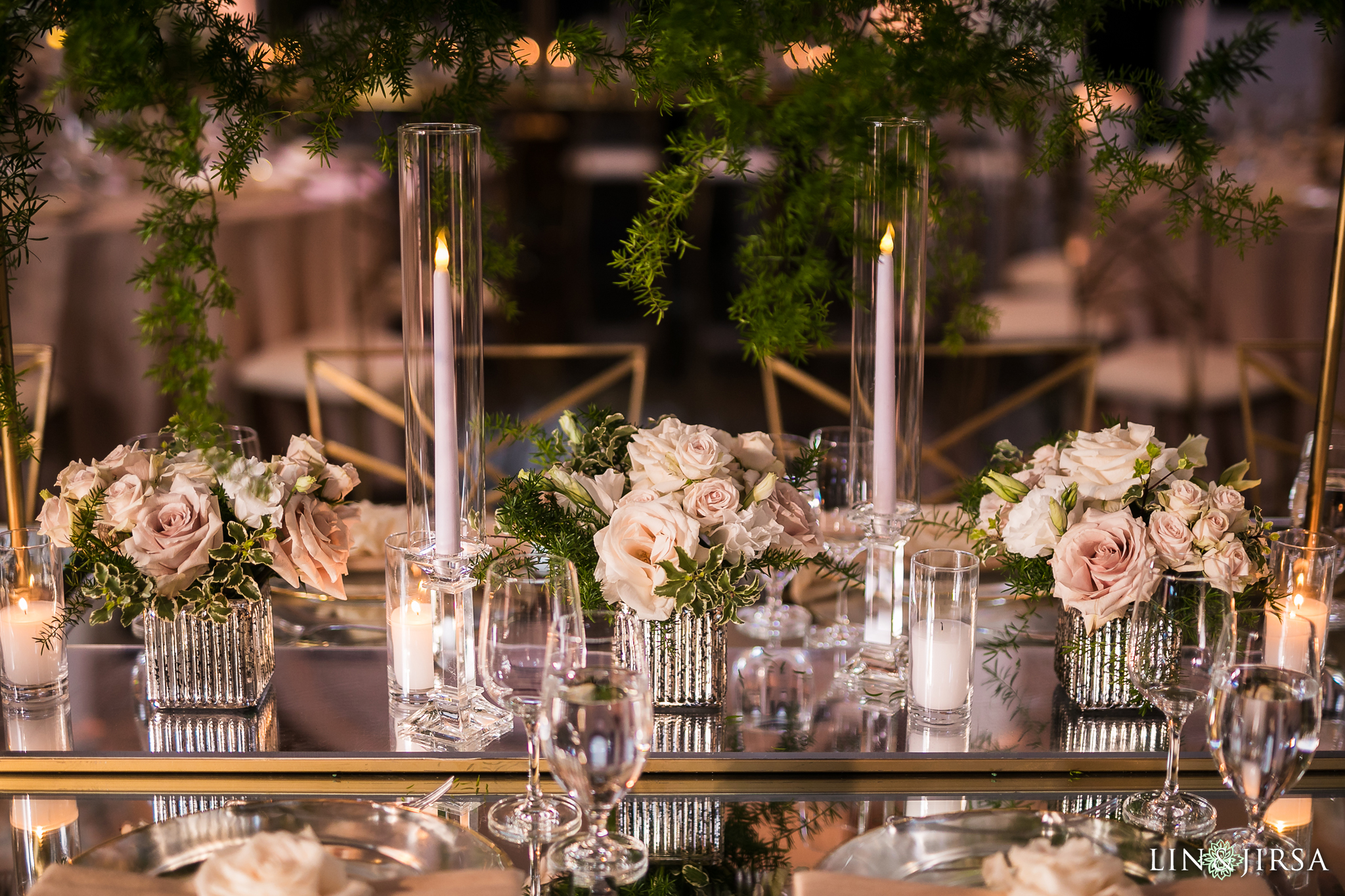 14 vibiana los angeles wedding reception florals photography