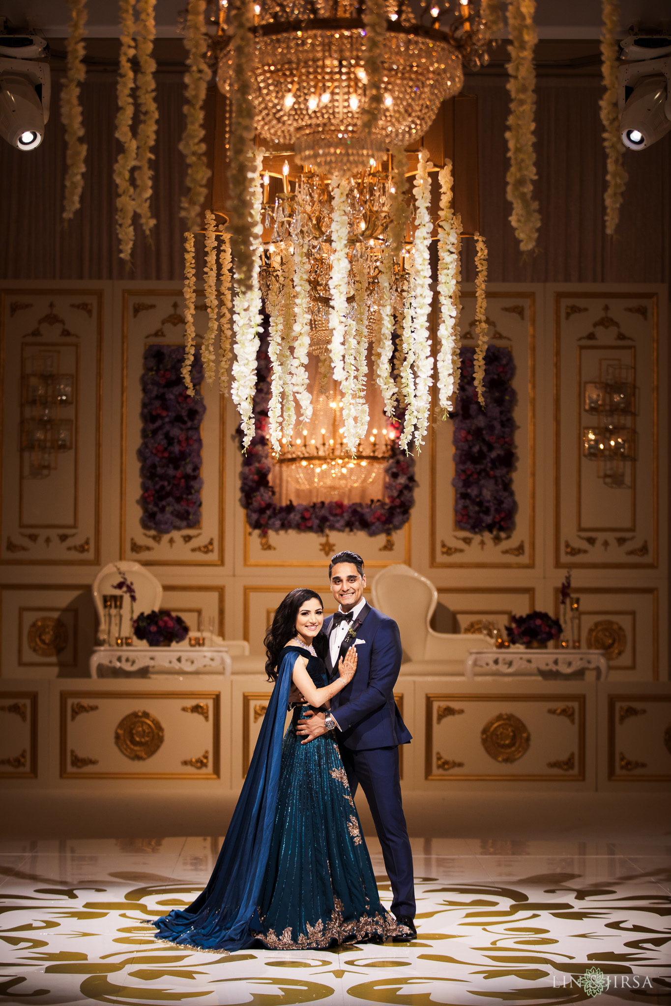 16 LH Terranea Resort Rancho Palos Verdes Indian Wedding Reception Photography