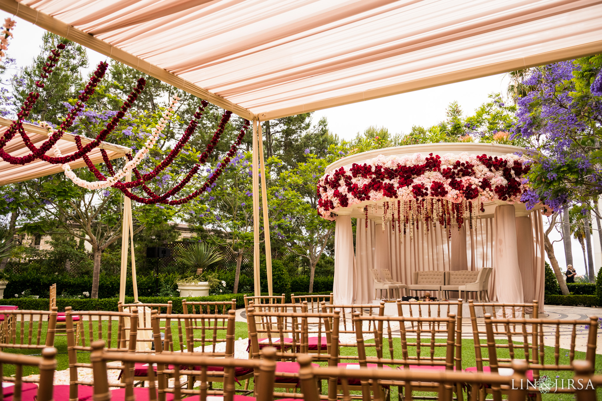 17 monarch beach resort dana point indian wedding ceremony florals photography