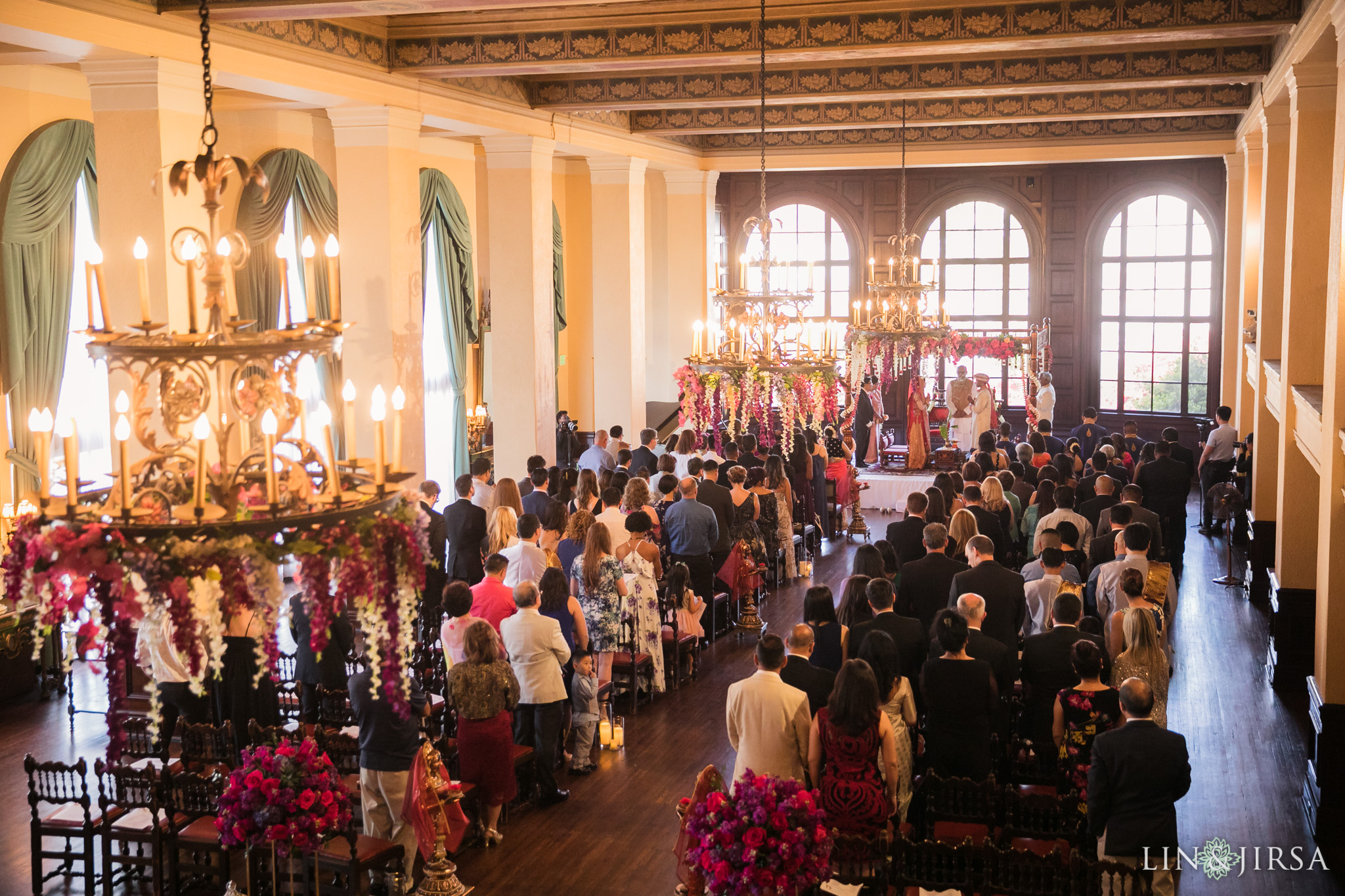 the ebell of los angeles indian wedding ceremony photography