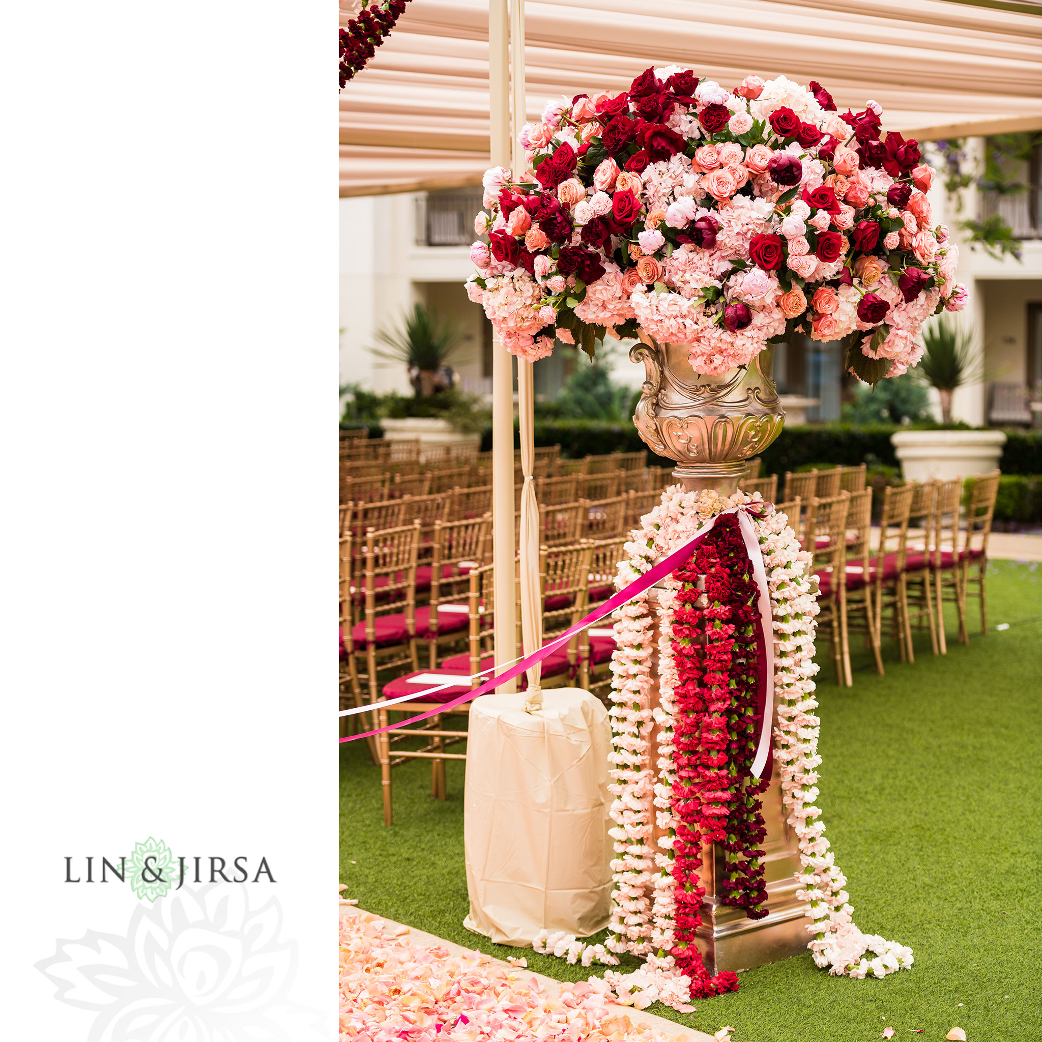 19 monarch beach resort dana point indian wedding ceremony florals photography