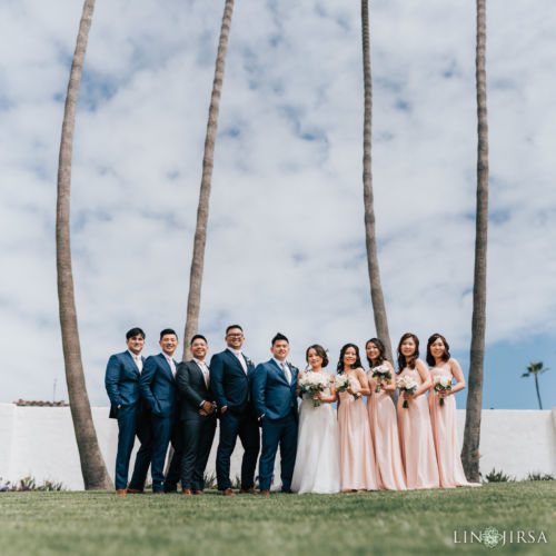 20 ole hanson beach club san clemente wedding party photography