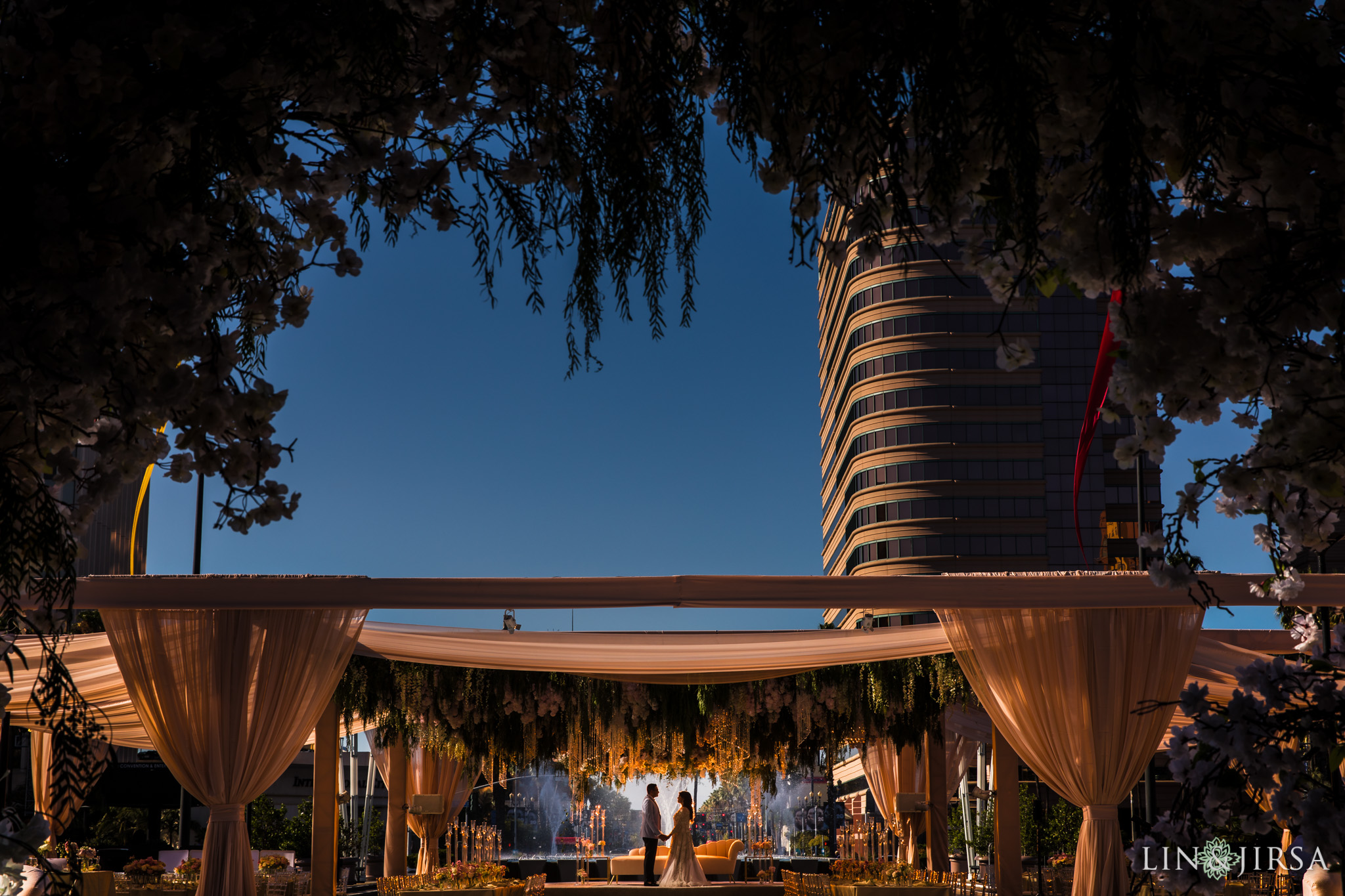 23 long beach performing arts center indian wedding reception photography