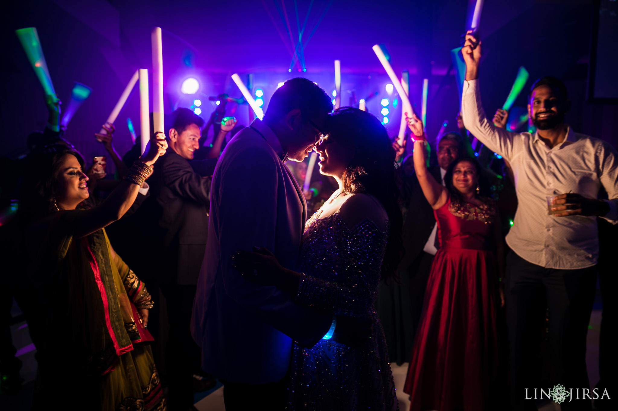 25 long beach performing arts center indian wedding reception photography