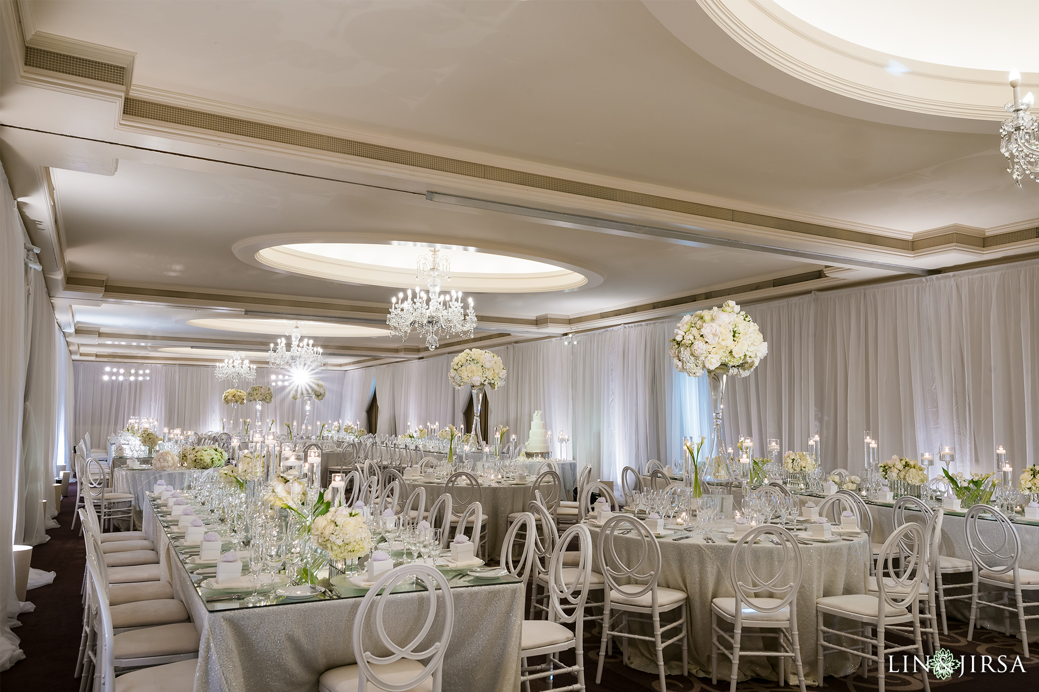 ALL WHITE WEDDING RECEPTION RITZ CARLTON LAGUNA NIGUEL A GOOD AFFAIR