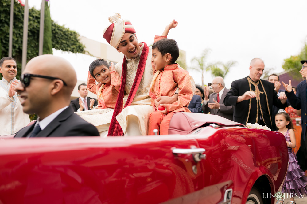 Avenue of the arts costa mesa wedding photography race car