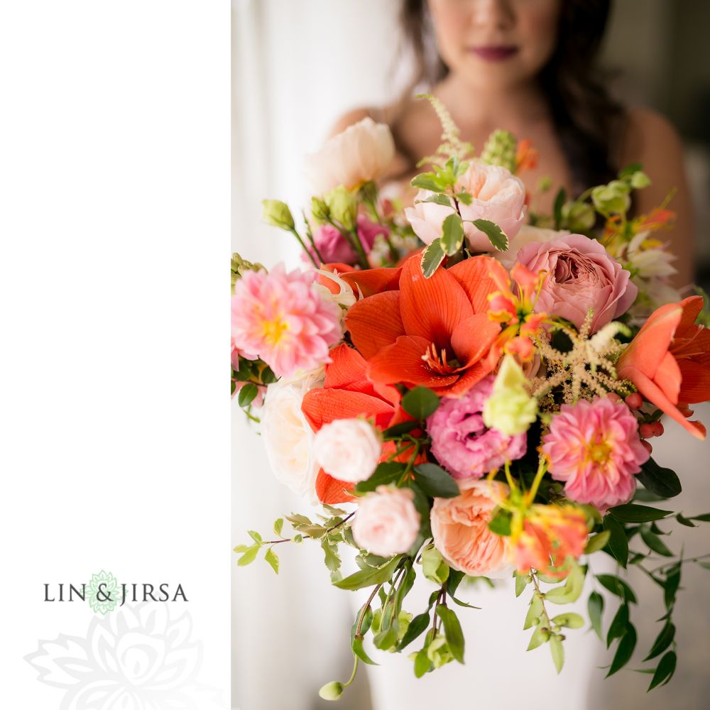 Bridal Bouquet Ritz Calrton Laguna Niguel Wedding Photography Flower Allie