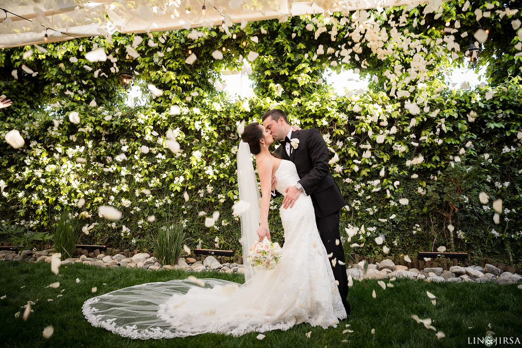 calamigos equestrian center wedding couple session flowers