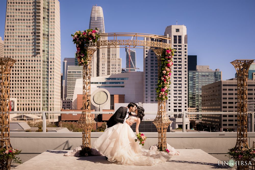 City View at Metreon San Francisco Wedding Venue Fusion Asian Wedding Photography