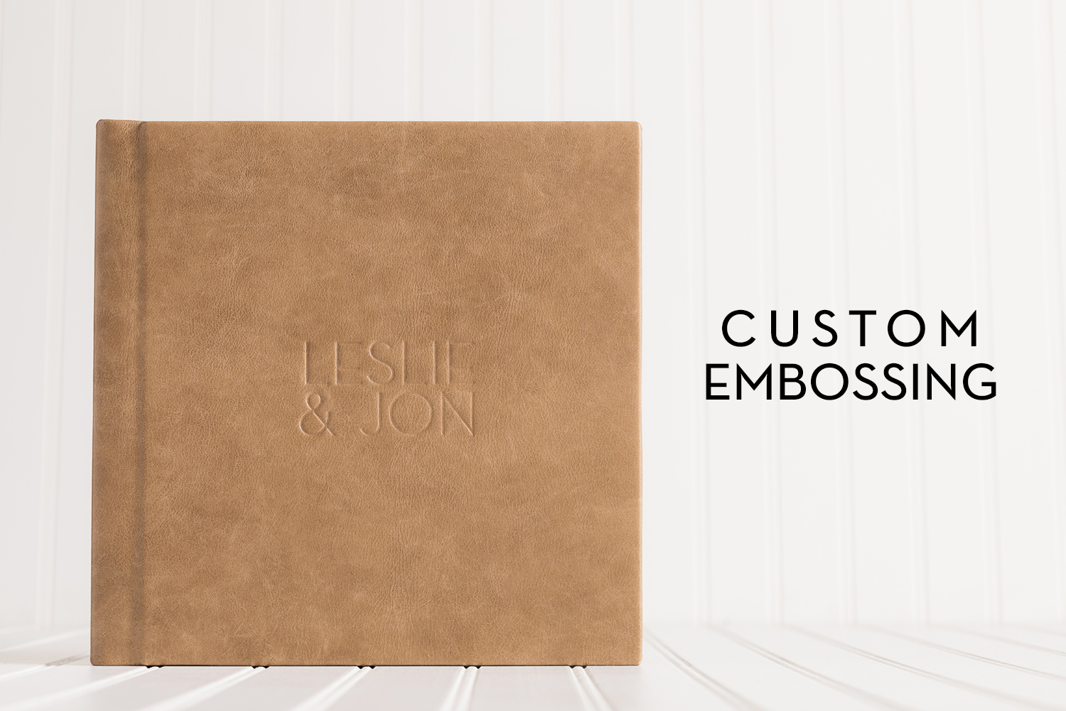 Lin&Jirsa Flush Mount Album Embossing