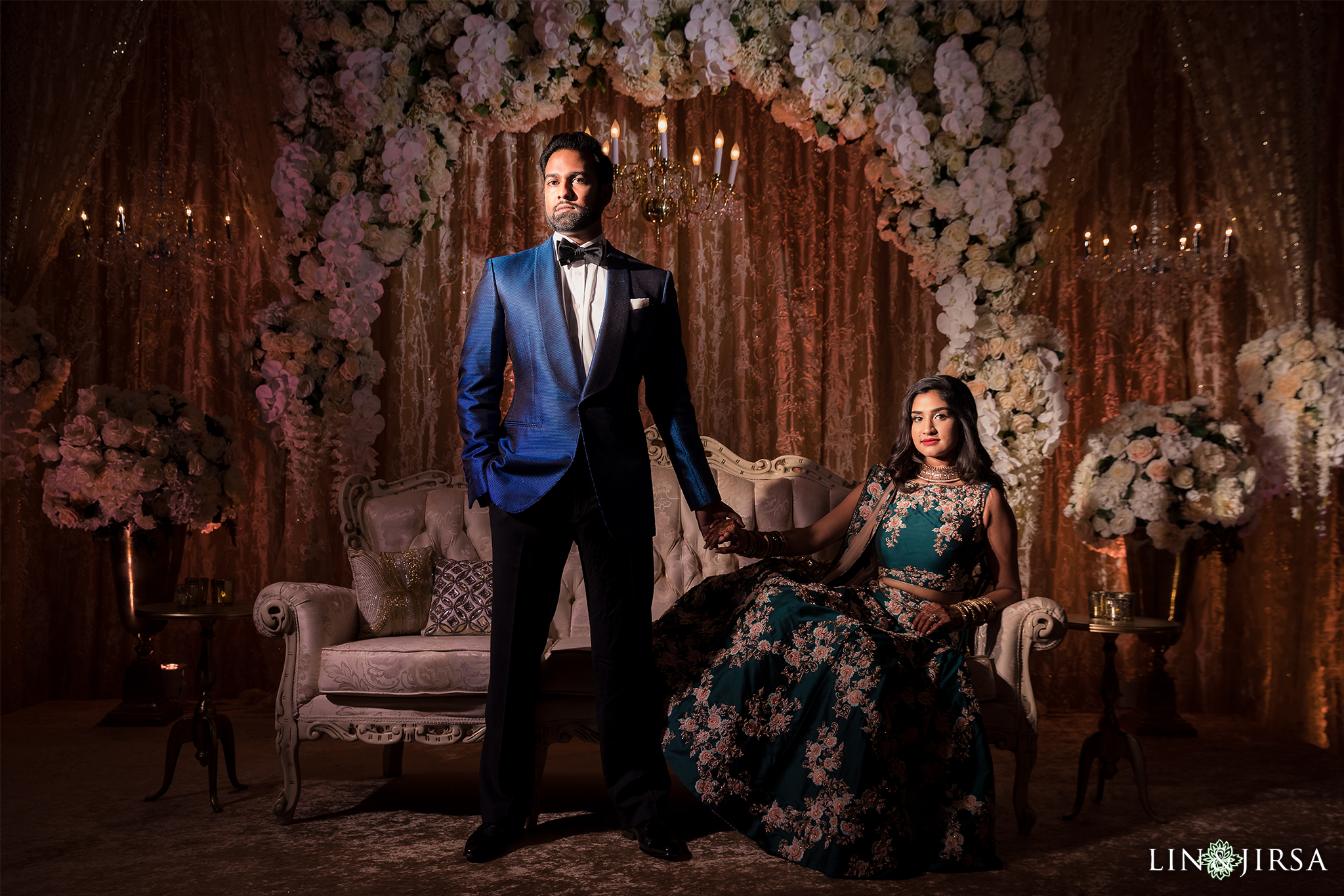 FAIRMONT SAN JOSE INDIAN WEDDING RECEPTION ANAIS WEDDING AND EVENT PLANNING