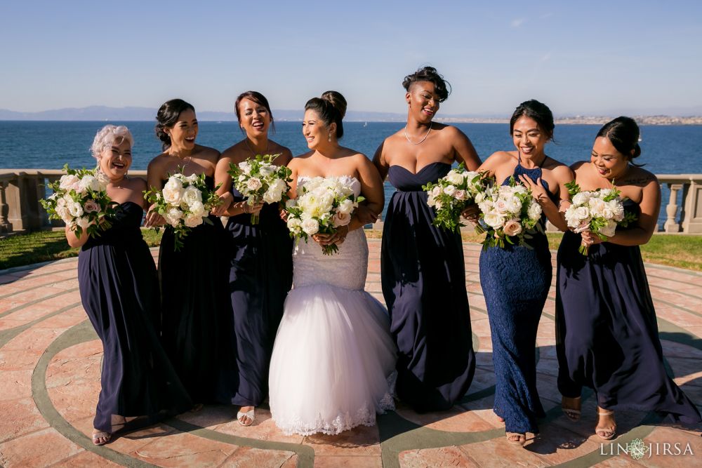 Flower Allie Bridemaid Bouquets Harlyne J. Norris Pavilion Wedding Photography 1000x667