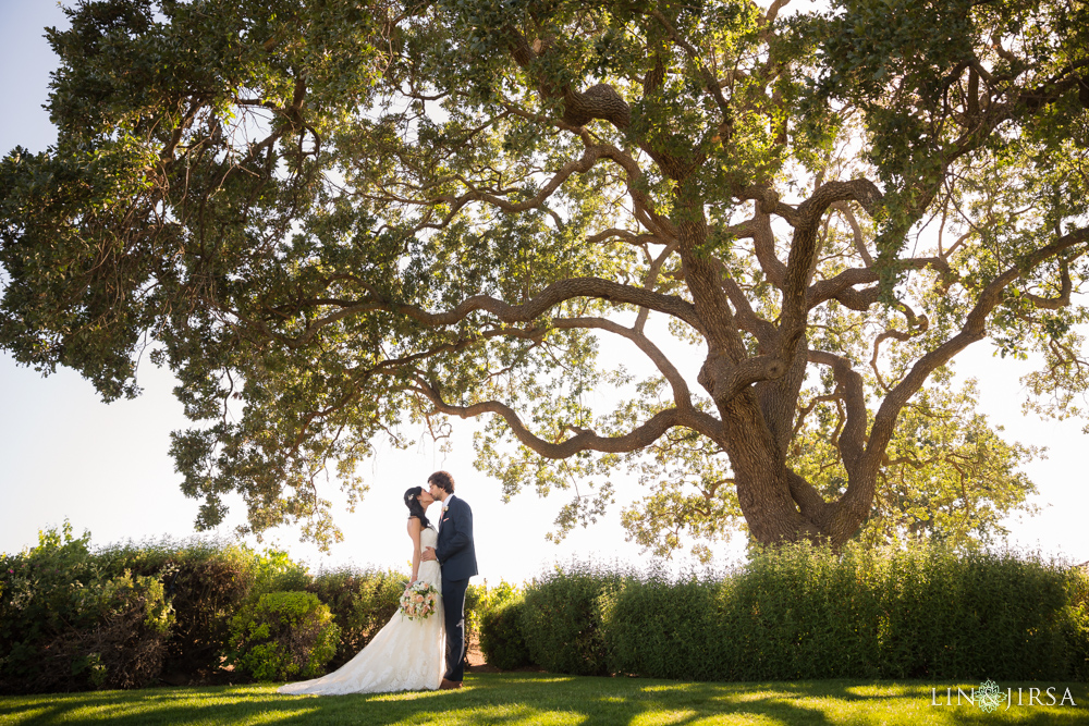 Gainey Vineyards Wedding Photography Santa Ynez trees