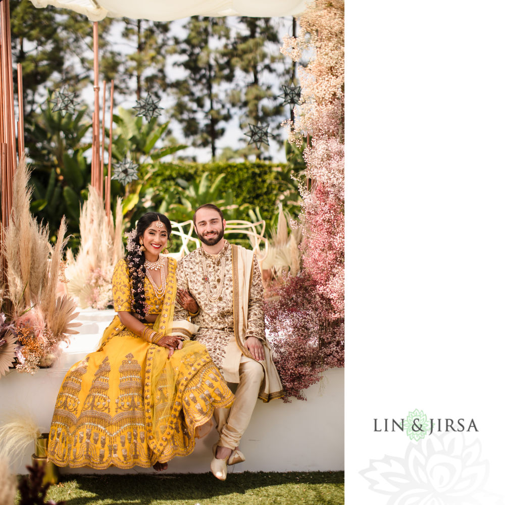 Hotel Irvine Indian Wedding Photography Mandap
