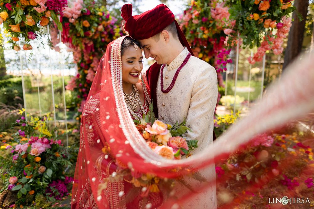 Hyatt Lake Tahoe South Asian Fusion Wedding Photography Mandap Florals Amy Burke Designs