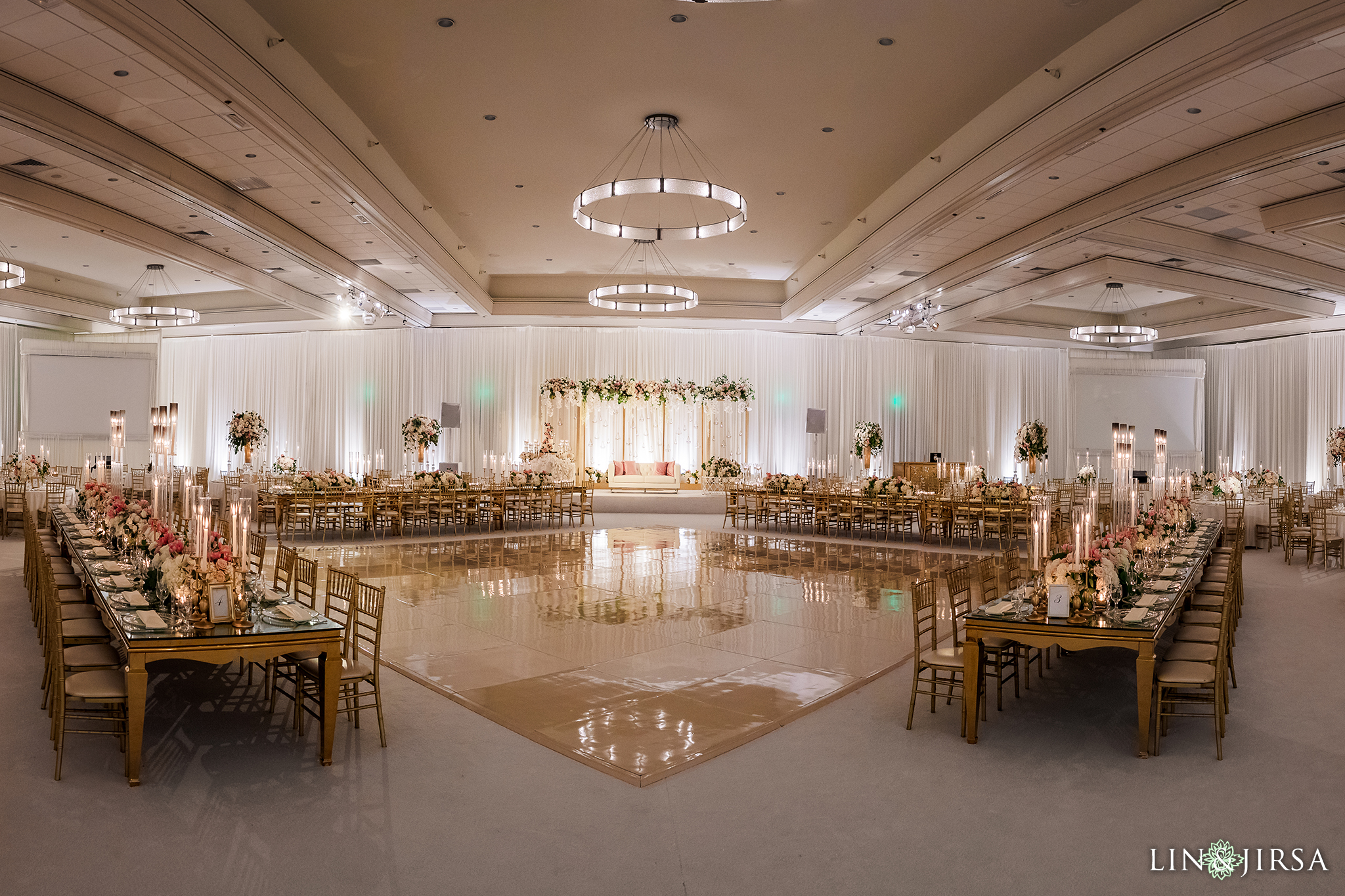 Indian Wedding Reception Grand Ballroom Foyer Hilton Santa Barbara
