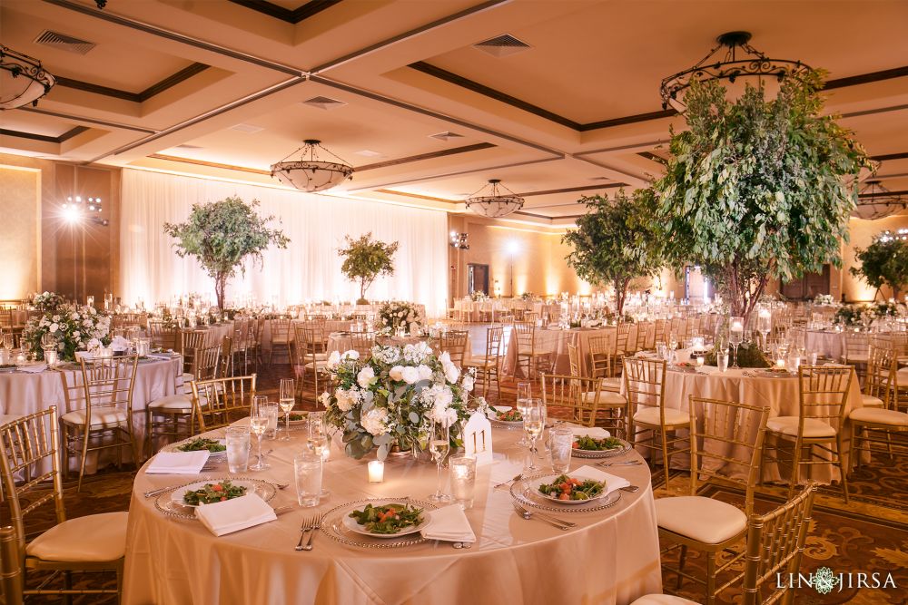 Indian Wedding Reception Meritage Napa Resort and Spa Amy Burke Designs