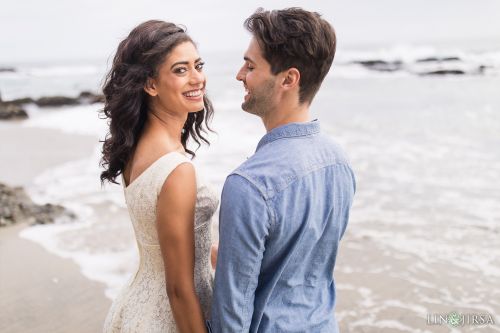 Laguna Beach Engagement OC Hair and Makeup Lin and Jirsa Photography