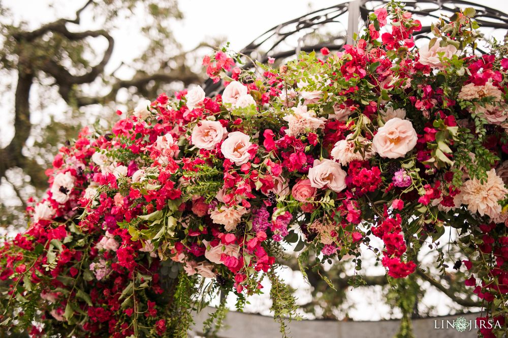 Meritage and Spa Napa Resort Mandap Flowers Amy Burke Designs