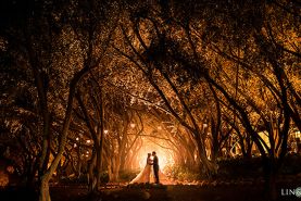 Night Shot Padua Hills Theatre Claremont Los Angeles Wedding Venue Wedding Photography 9