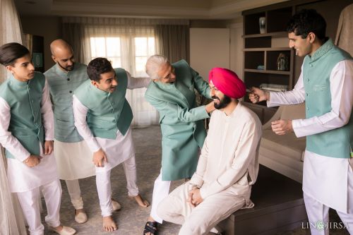 Punjabi Grooms Wedding Attire Ritz Carlton Laguna Niguel Wedding Photography