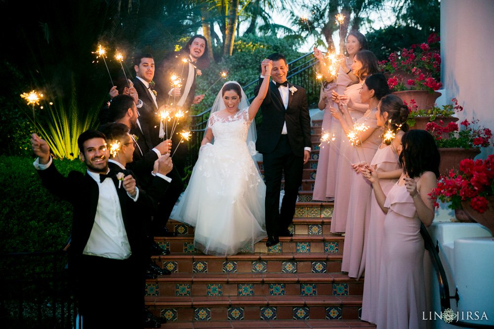 Santa Barbara Bacara Resort Wedding Photos grand entrance