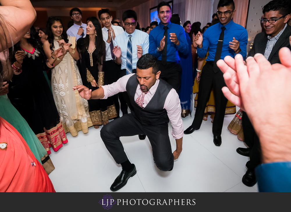 anaheim marriott indian wedding photographer wedding reception photos dance moves