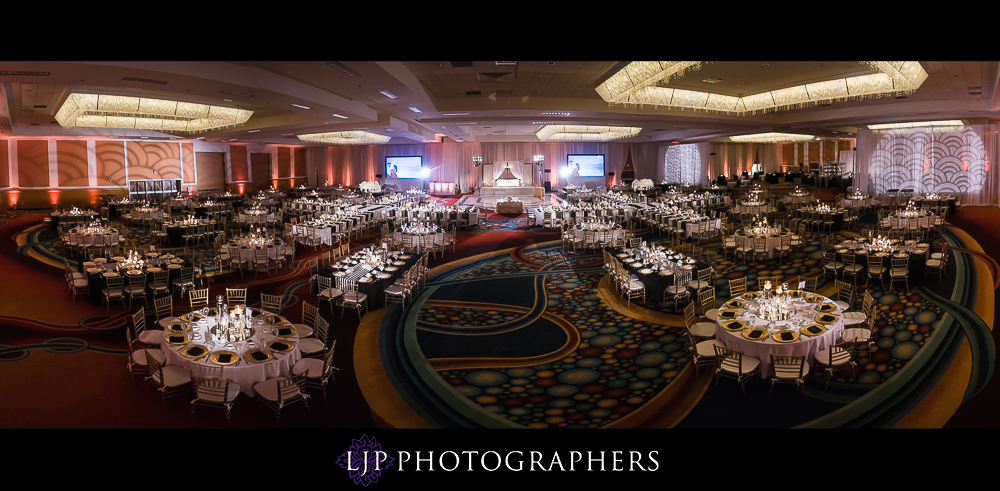 anaheim marriott indian wedding photographer wedding reception photos reception dinner