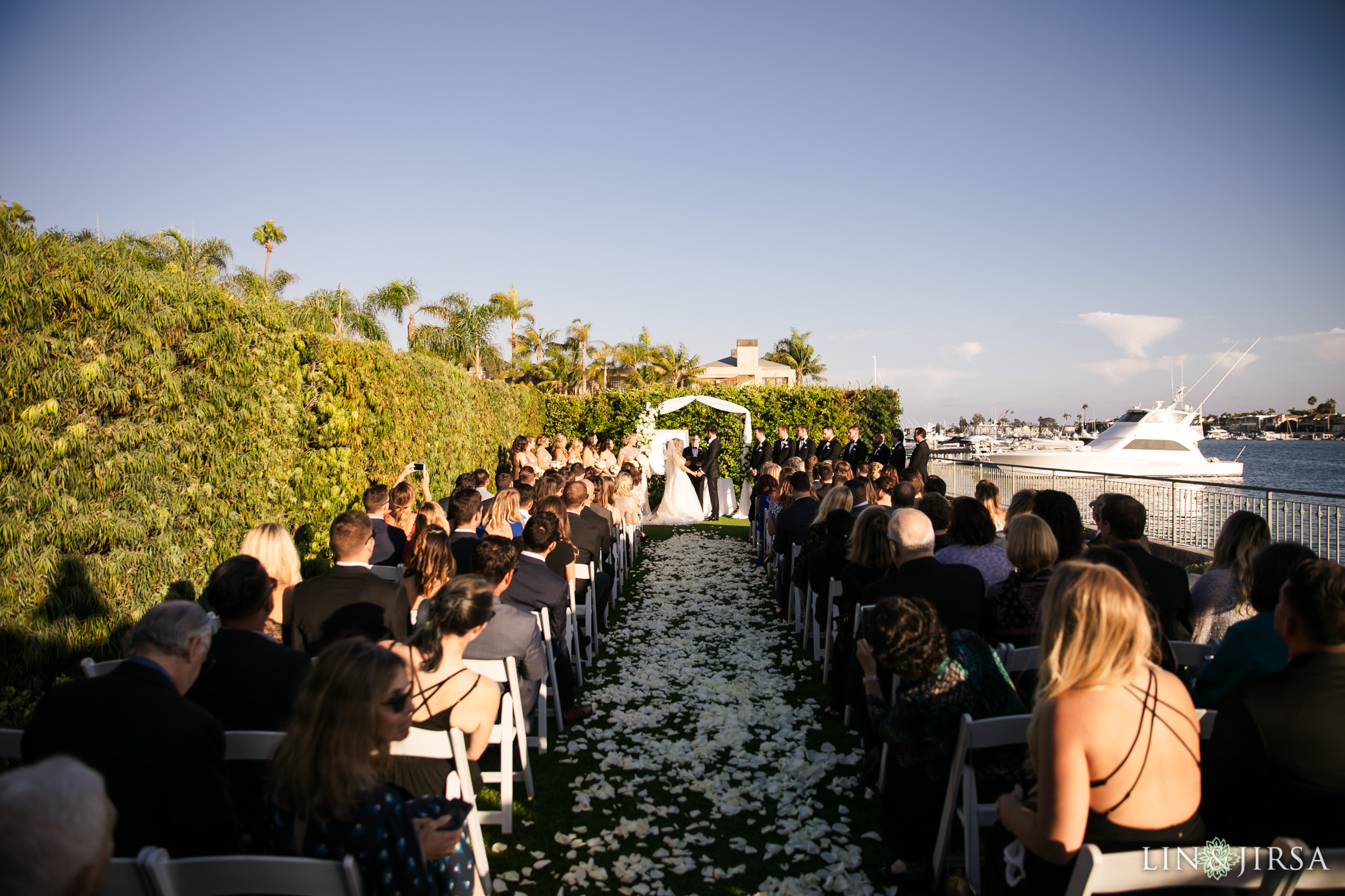 balboa bay wedding newport photography ceremony